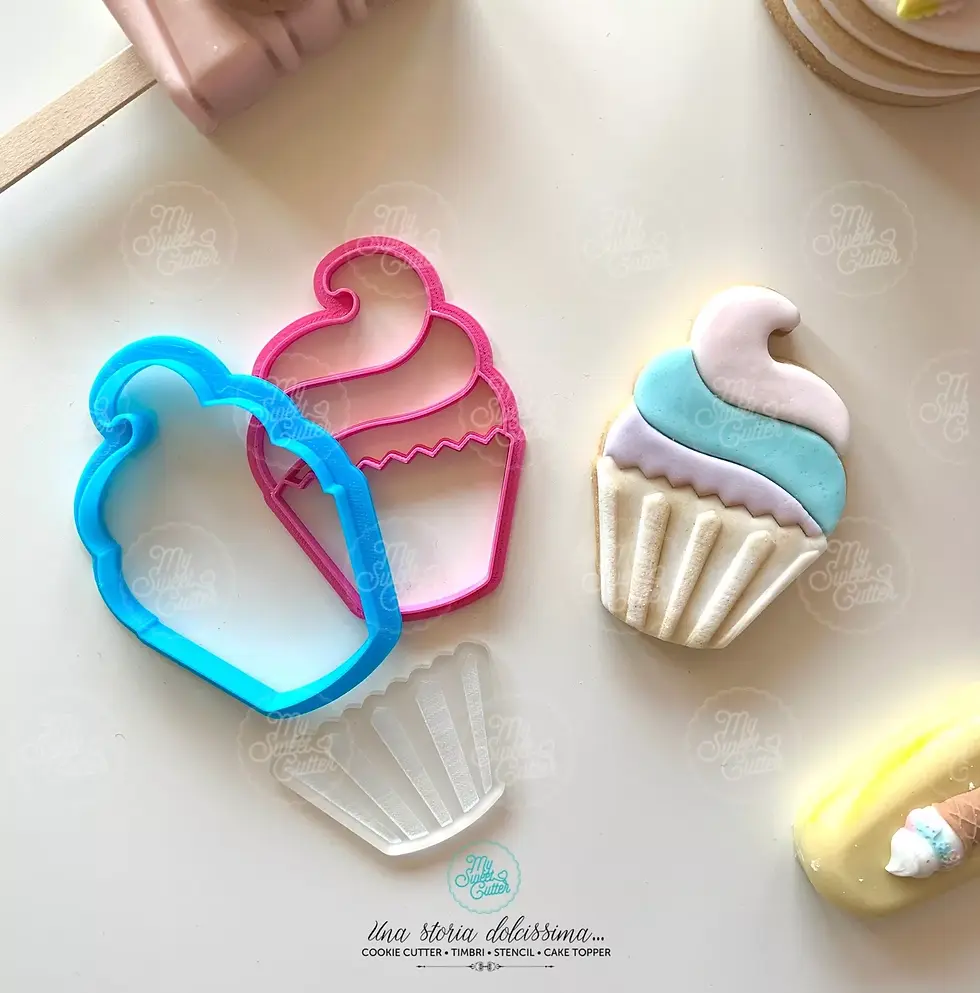 cupcake muffin Formine Biscotti Cookie Cutter 8 cm sweet candy