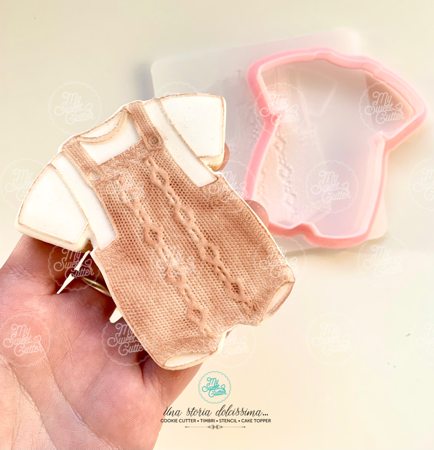 Nascita Battesimo Baby Shower Body Texture Formine Biscotti Cookie Cutt