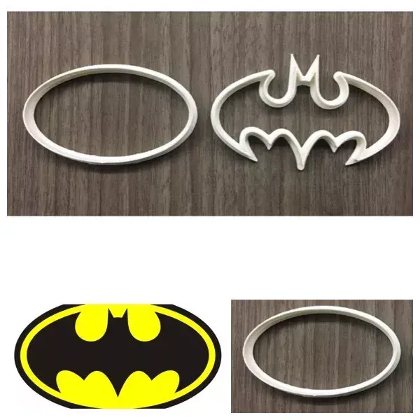 Formine Batman Set 3pz Formina Biscotti E Pdz 7,5cm