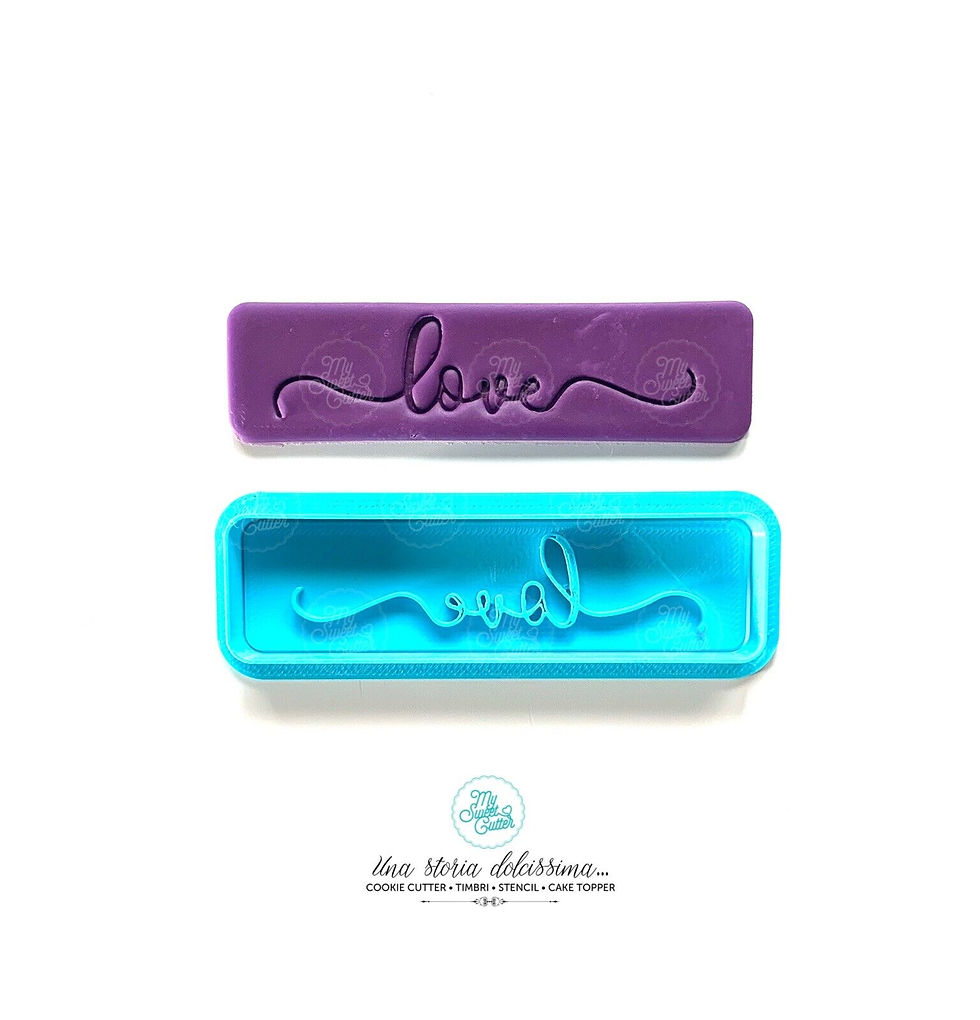 San Valentino Stick love Cuore Formine Biscotti Cookie Cutter