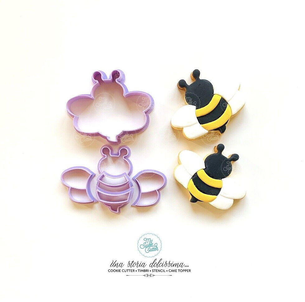 Ape Bee Formine Biscotti Cookie Cutter Miele Alveare Api