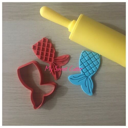 Mare Estate Sirena Formina Biscotti Coda Sirena Cake Design Cookie Cutter