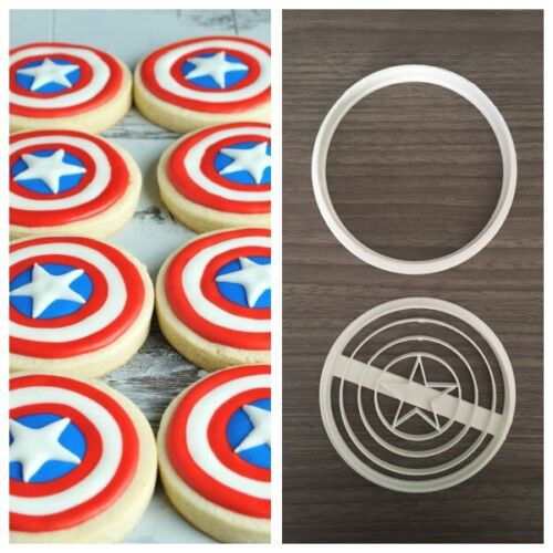 Formine Avengers Captain America Formina Biscotti E Pdz Cookie Cutter 8 Cm