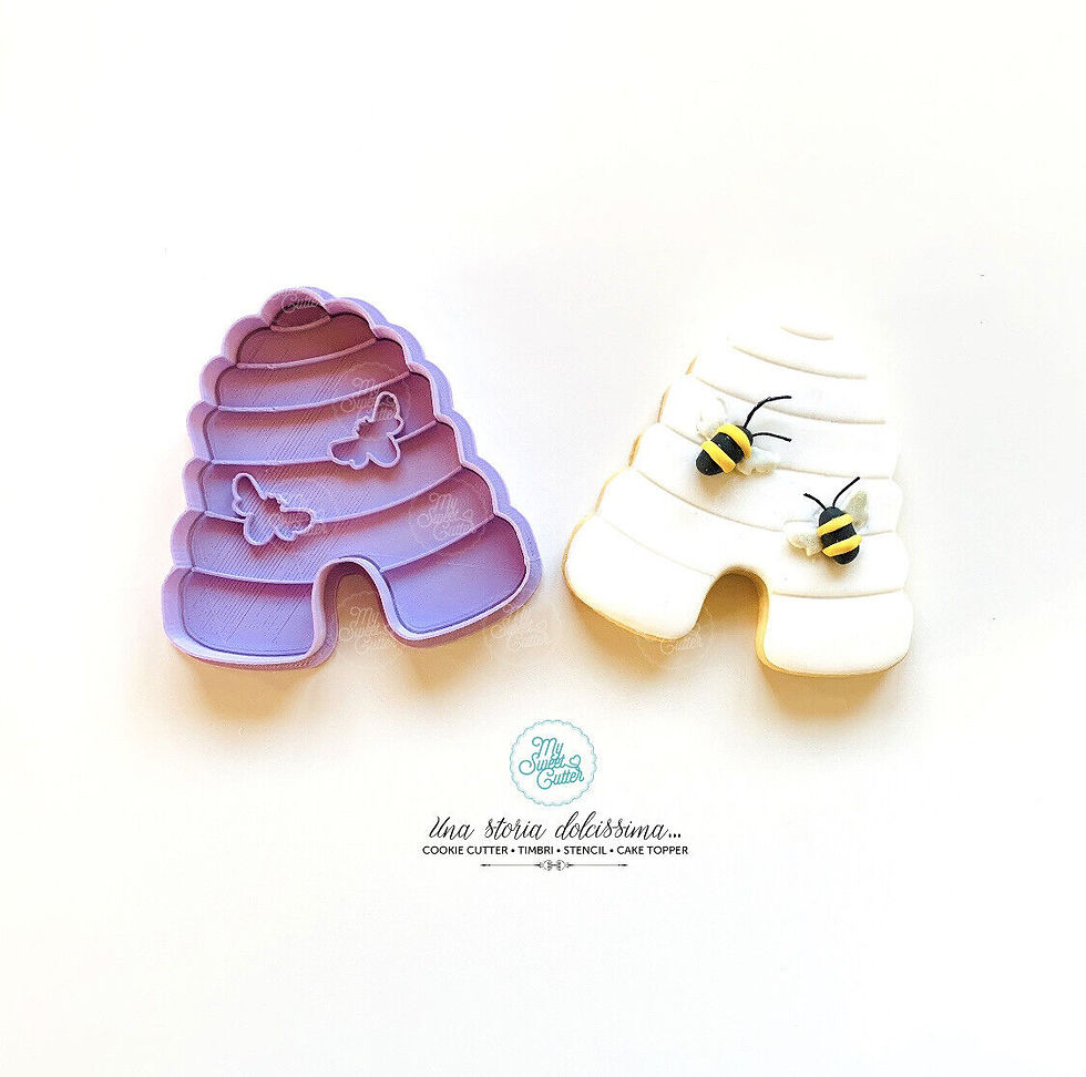 Ape Alveare Bee Formine Biscotti Cookie Cutter Miele Alveare Api