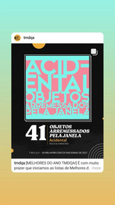 OBJETOS ARREMESSADOS PELA JANELA completa 5 anos - ACIDENTAL