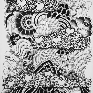 "Imagination" Pen Drawing