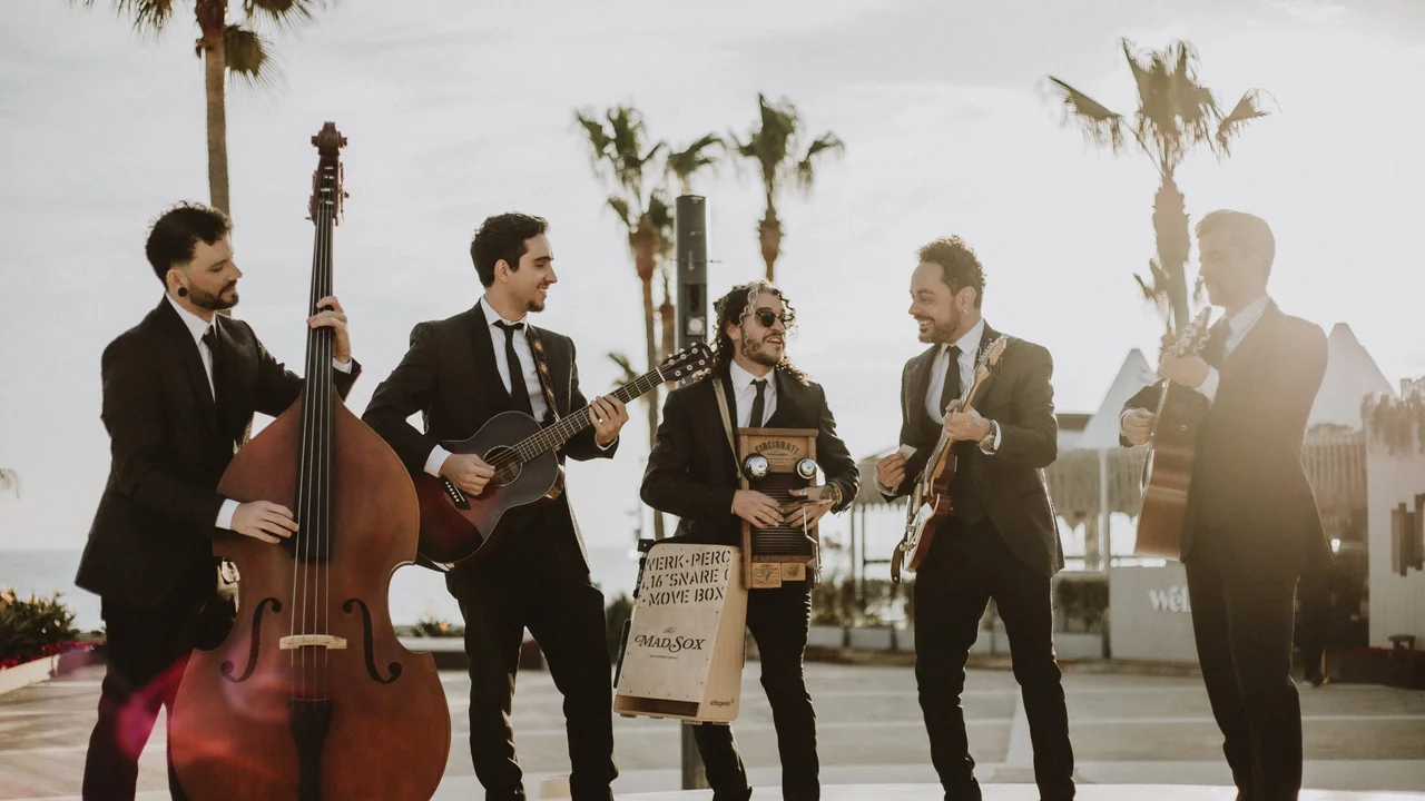 Wedding music on a sunny day