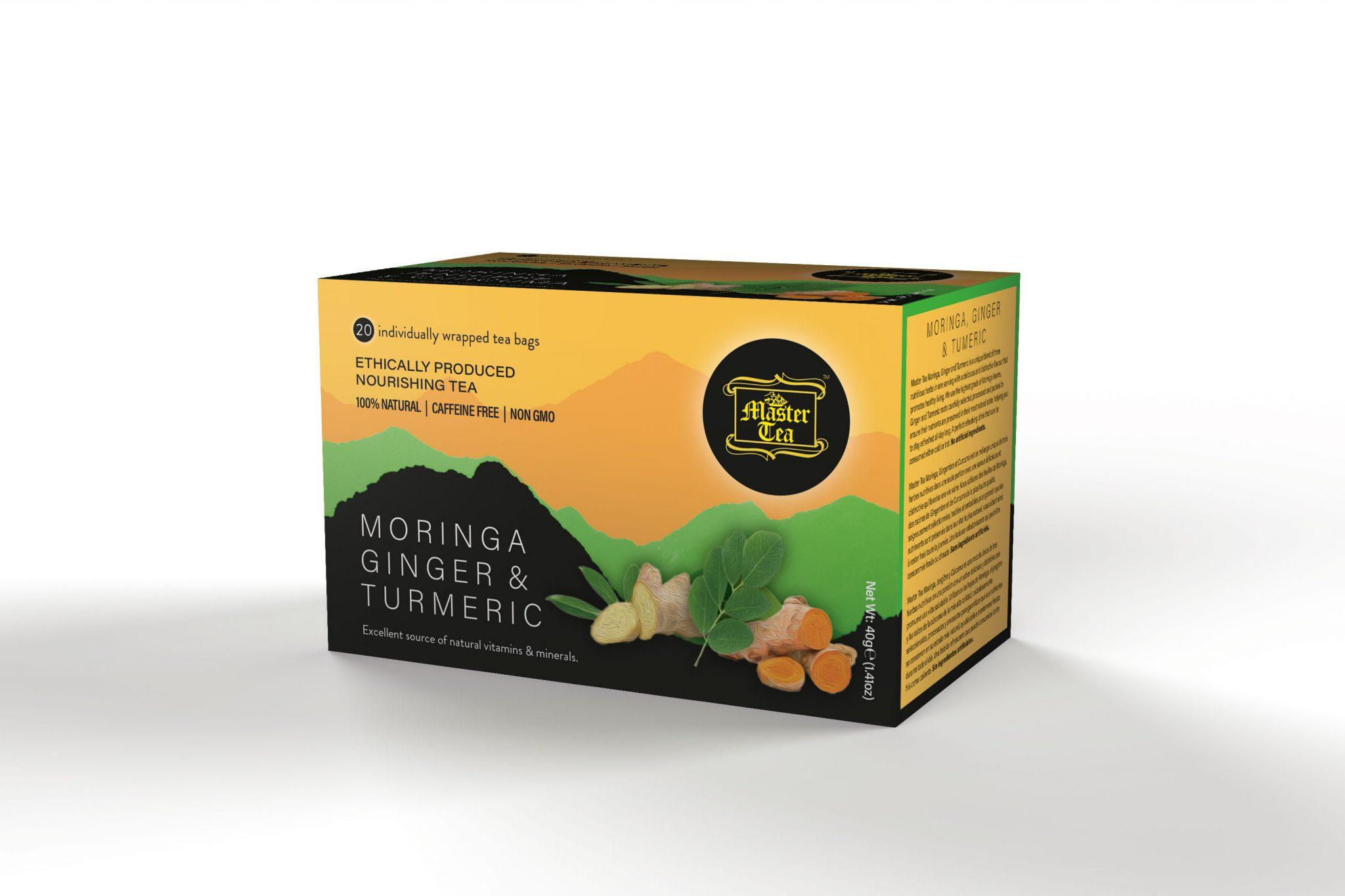 Master Tea Moringa, Ginger and Turmeric