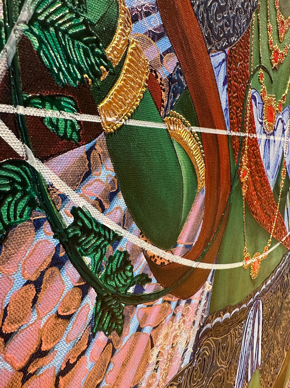 Thumbnail: Custom painting “Mother Goddess Green Tara”