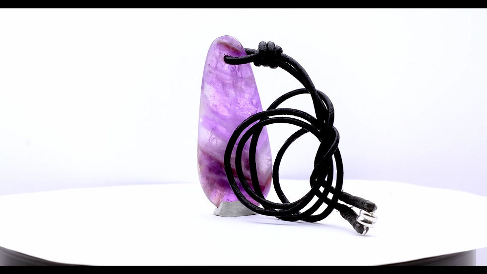 Miniaturbild: Anhänger Amethyst Achat