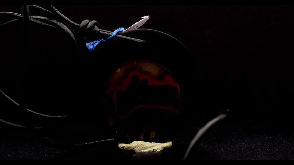 Miniaturbild: Anhänger Steam Achat Horn