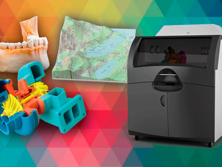 Design Complete Colored Parts Using Jet Printing Technology