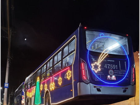 ônibus Iluminados Alto Tiête Transportes