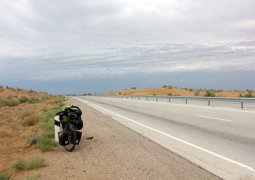 Cycle touring in Uzbekistan