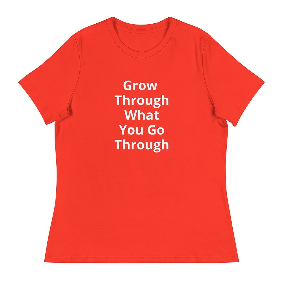 Thumbnail: Women's Relaxed T-Shirt - Grow Through