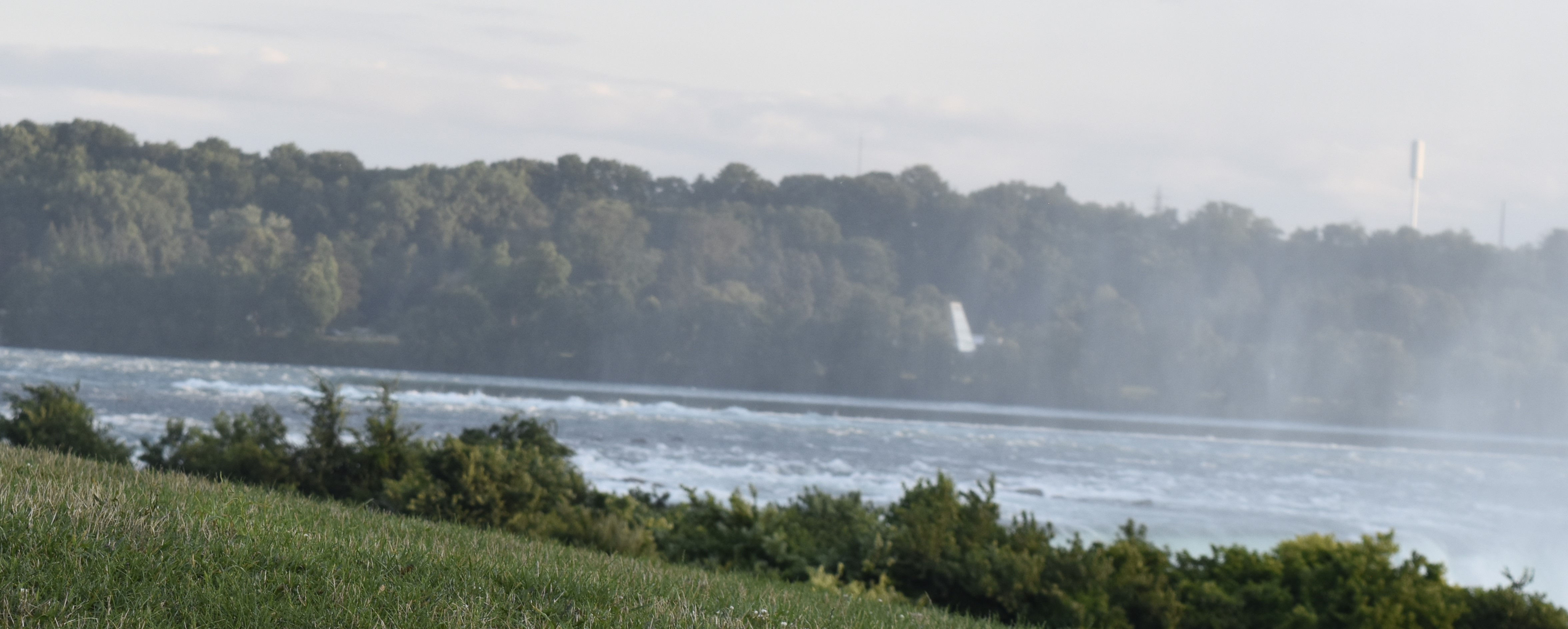 Niagara River before the Falls on July 18, 2024