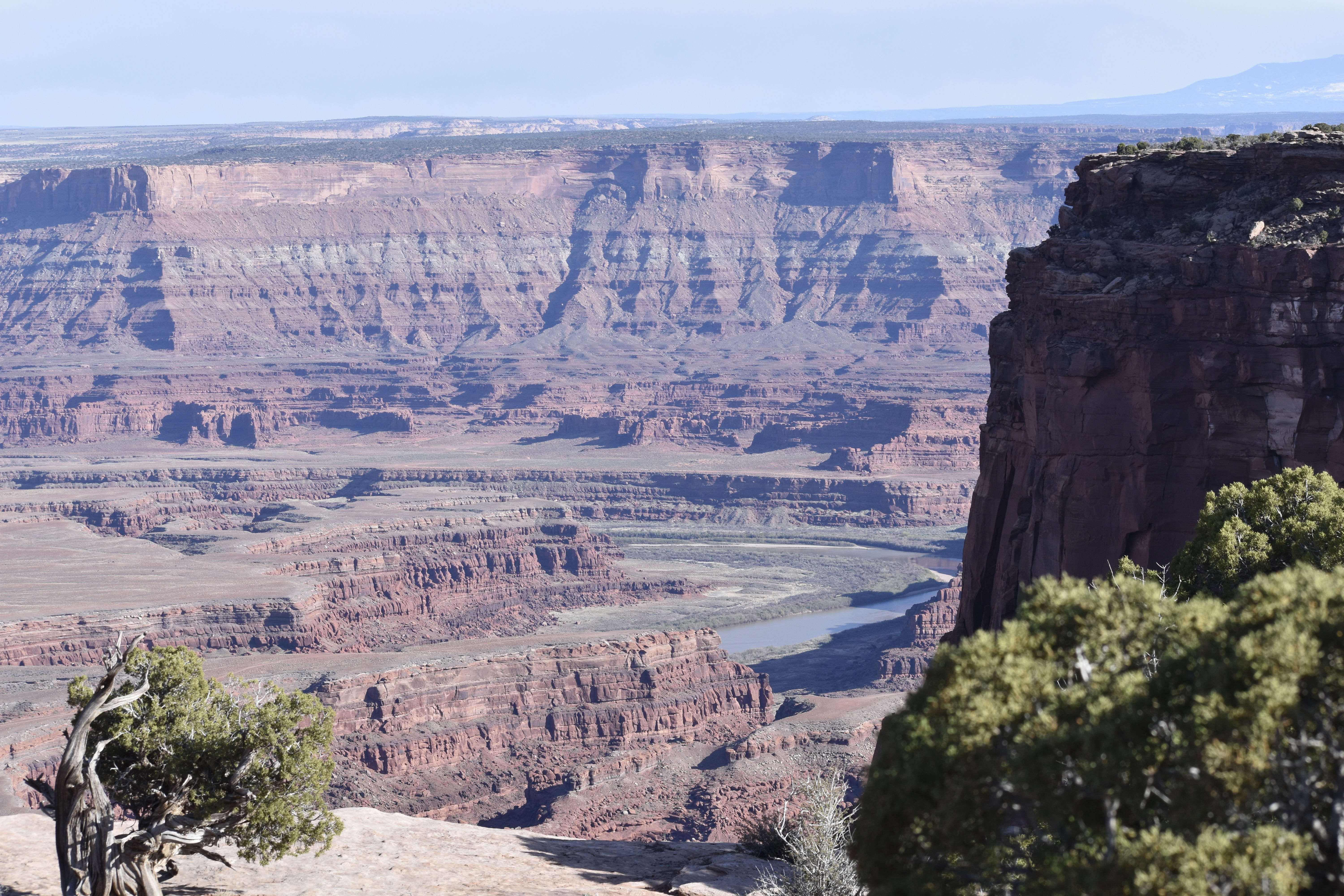Vast canyon and river at Dead Horse Point State Park, UT