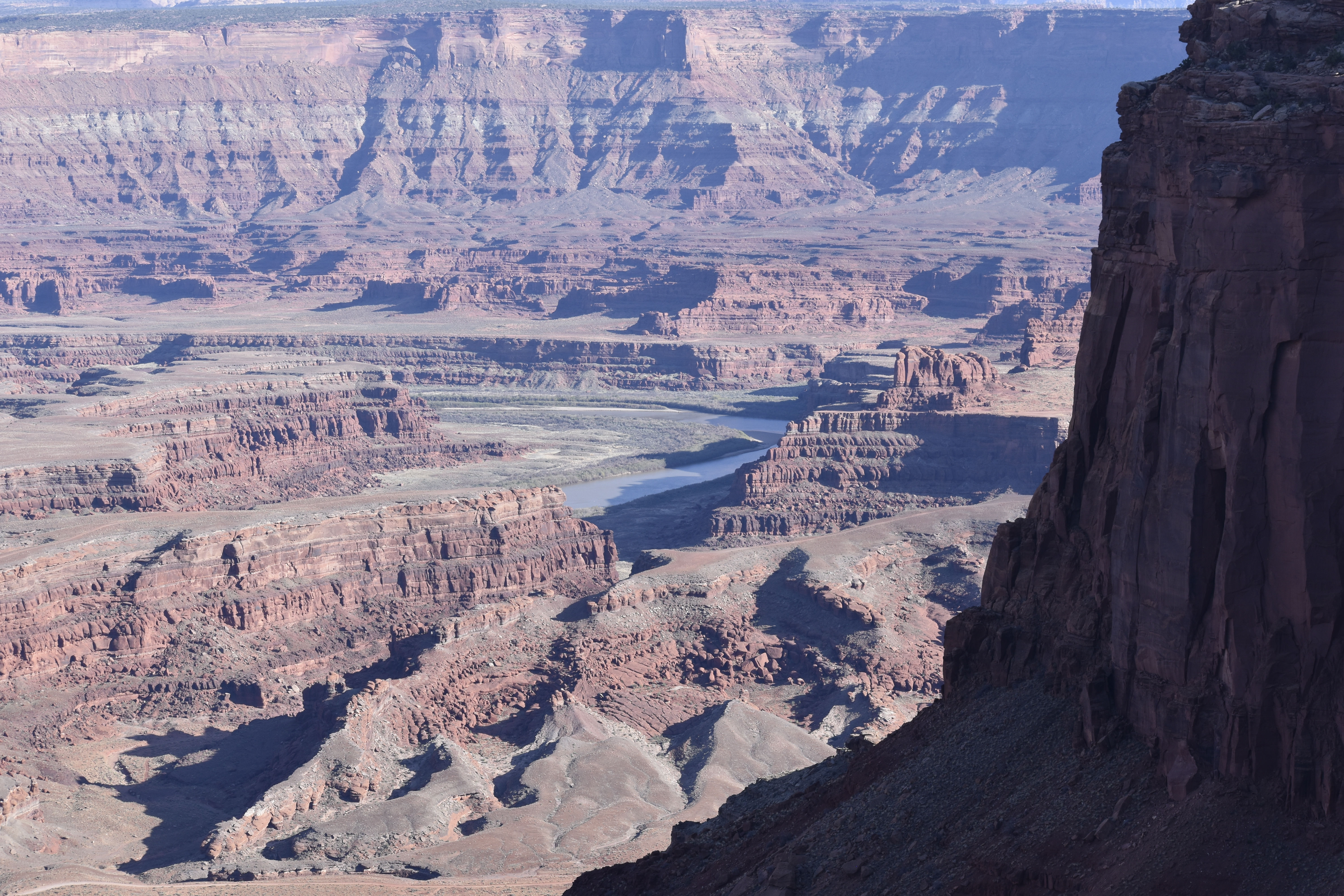 Canyon bottom with rock formations at Dead Horse Point State Park, UT #2