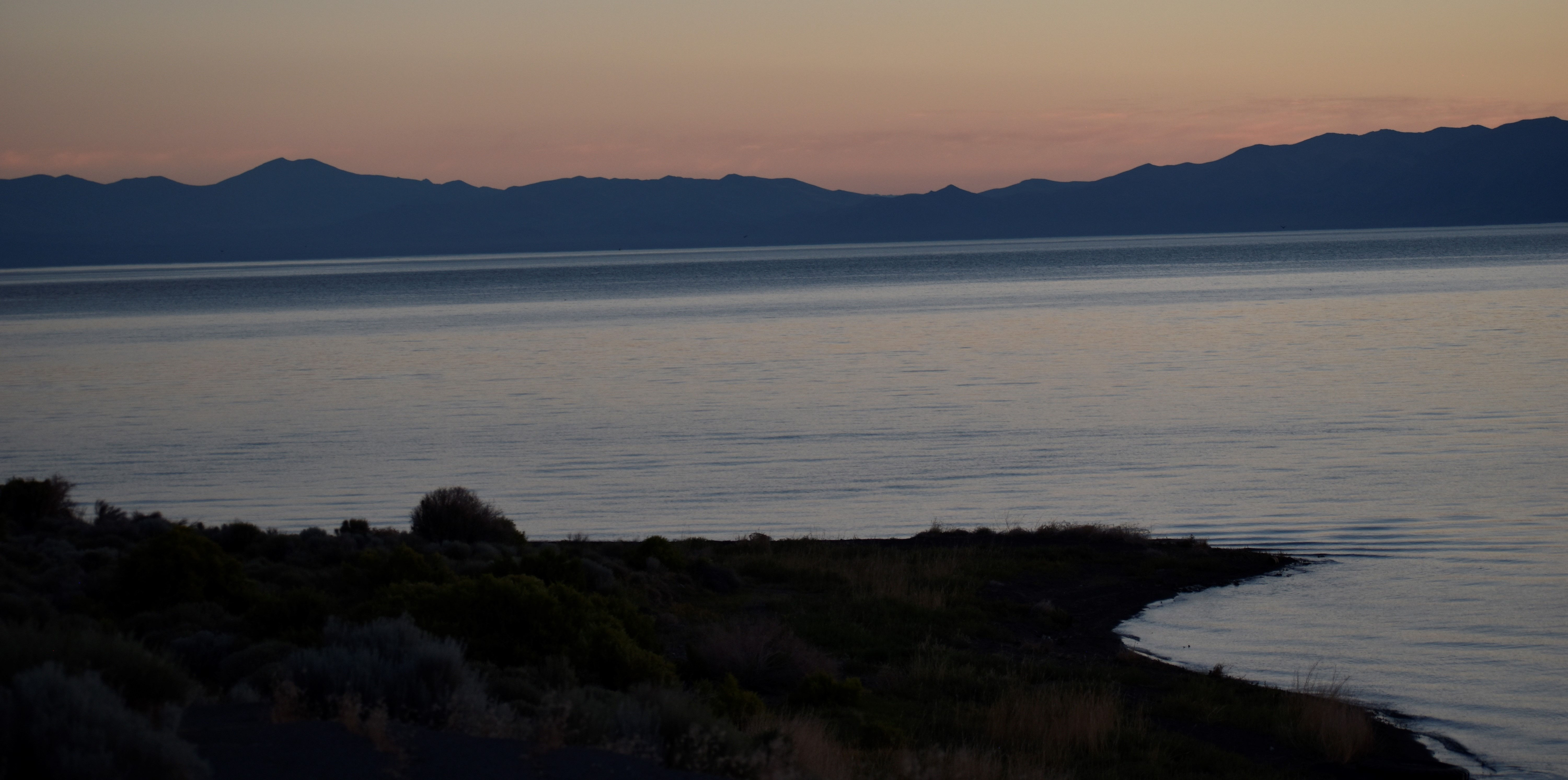 Pyramid Lake, NV just after sunrise on July 16, 2023 #2
