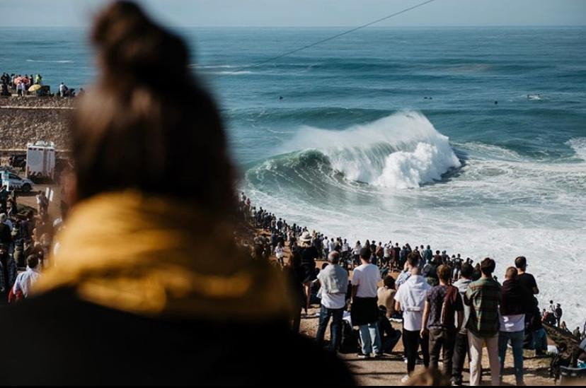 Nazaré no dia 29 de outubro