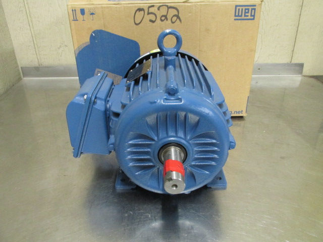Thumbnail: WEG HT005504NPW22 Electric Motor 5 HP 1755 RPM 575v 3 PH 182/4T Frame