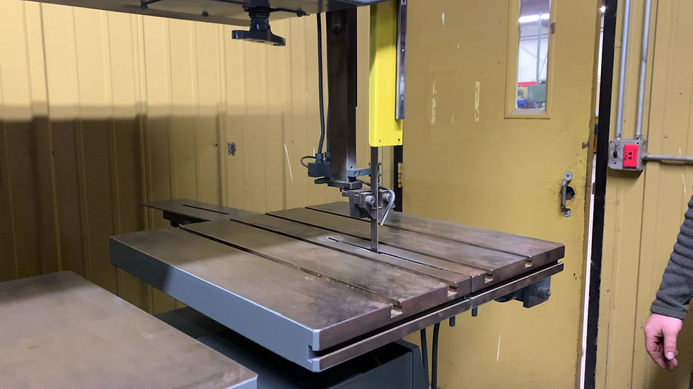 Thumbnail: Kalamazoo Startrite 316 Vertical Bandsaw 36" Variable Speed Band Saw Power Feed