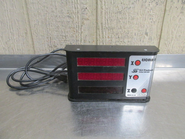 J&S Products Escala II DRO Display Digital Readout 2 Axis