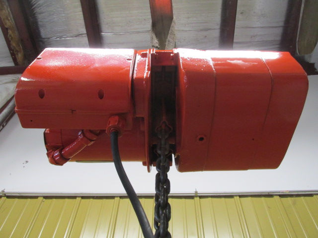 Thumbnail: ACCO Wrightway Electric Chain Hoist 1/4 Ton 500 Lbs 3 PH 230/460v 11' Lift