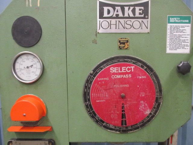 Thumbnail: Dake V-16 Vertical Bandsaw 16" x 10" Variable Speed Band Saw 3 PH