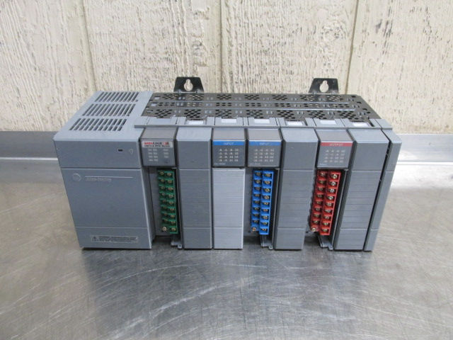 AB Allen Bradley SLC-500 1746-P2 Programmable Controller 7 Slot Rack 5/2