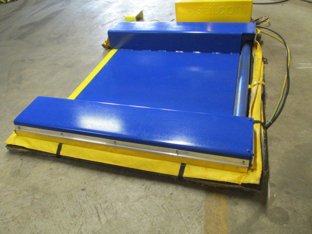 Thumbnail: Vestil EHLTG-4450-2-36 Hydraulic Ground Lift Table Pallet Box 2000 lbs 115v