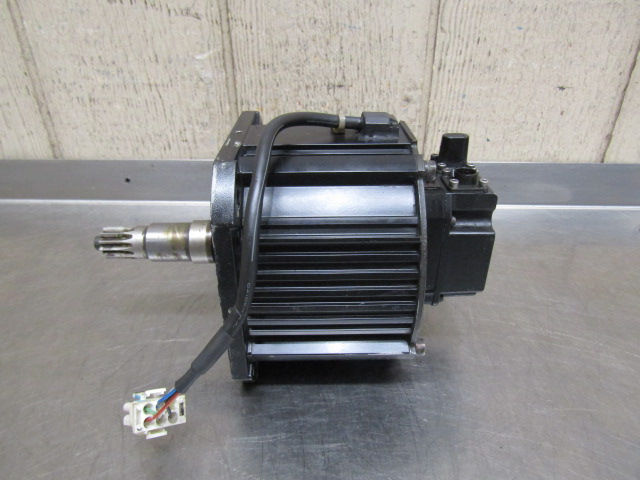 Thumbnail: Yaskawa SGMRS-12A2B-YR11 AC Servo Motor 200v 3 PH 2000 RPM 30 Day Warranty