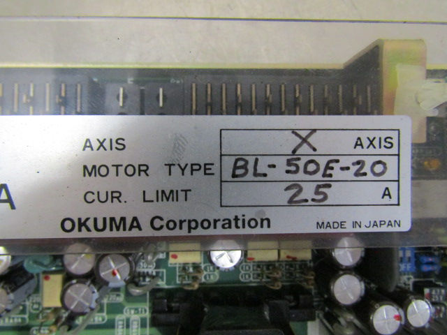 Thumbnail: Okuma BL-D30A E4809-770-015-D X Axis Servo Drive Top Board  30 Day Warranty
