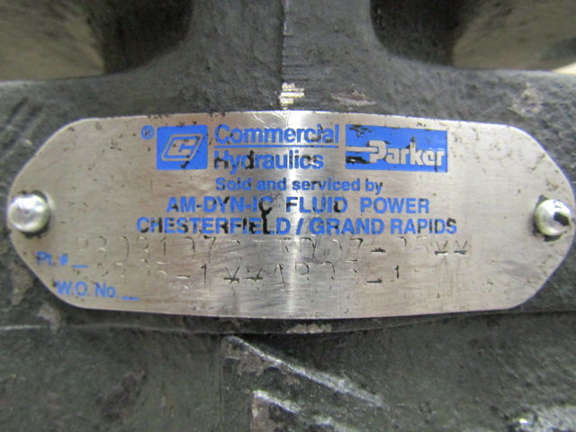 Thumbnail: Parker Commercial P30B197BTTD07-25 Triple 3 Section Hydraulic Gear Pump