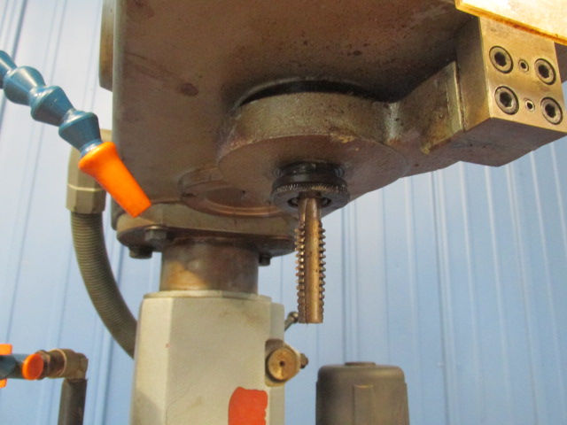 Thumbnail: Erlo Wilton Model 2350-2 Lead Screw Tapping Machine Drill Press 1.5 HP VFD