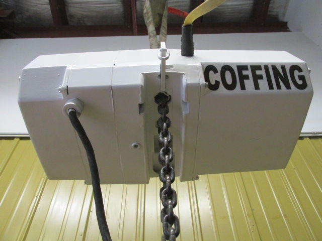 Thumbnail: Coffing EC-0516-4 Electric Chain Hoist 1/4 Ton 500 Lbs 3 PH 230/460v 11' Lift