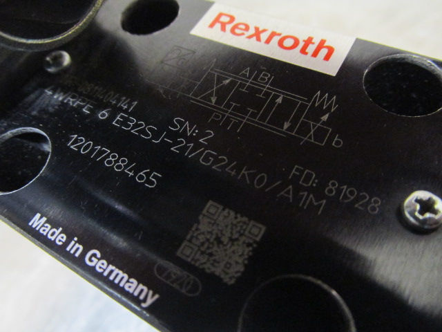 Thumbnail: Rexroth 0811404141 Hydraulic Proportional Valve 4WRPE-6-E32SJ-21/G24K0/A1M