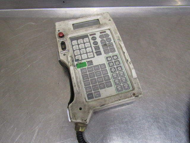 Thumbnail: Miller E-5674 Robot Controller Control Push Button Pendant MRV-6 MRH-5