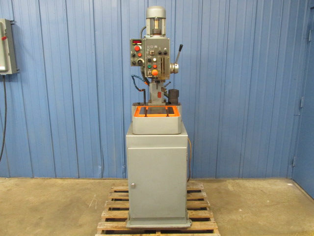 Erlo Wilton Model 2350-2 Lead Screw Tapping Machine Drill Press 1.5 HP VFD