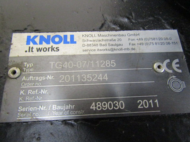 Thumbnail: Knoll TG40-07/11285 Machine Immersion Coolant Oil Pump 1.5 HP 230/460v