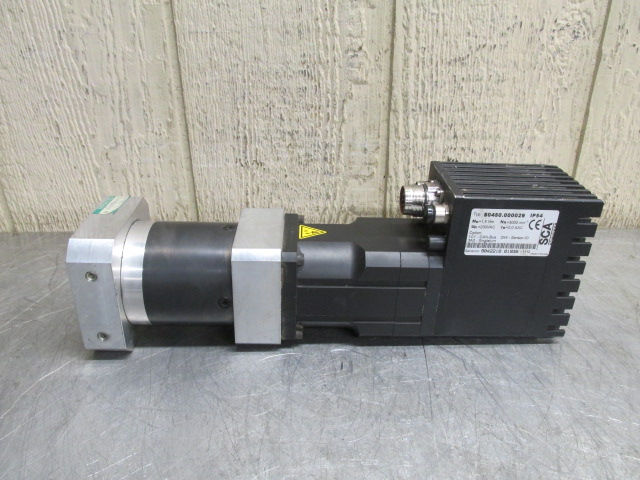 SCA Schucker 80450.000029 Servo Motor with Gear Reducer S0-GTR-80 Gearbox