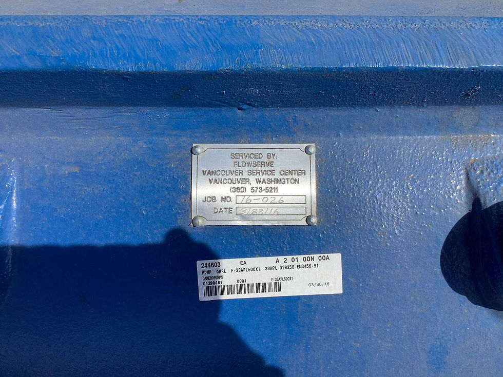 Thumbnail: Cameron Pumps GNRL F-33APL500X1 Pump Spindle Drive 33APL 028358 EM3456-91