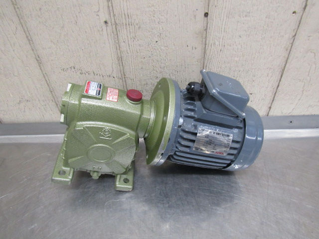 Thumbnail: Fukuta AEVF Liming HMW70-R Electric Motor Gearmotor 1/2 HP 40:1 Ratio 28.25 RPM