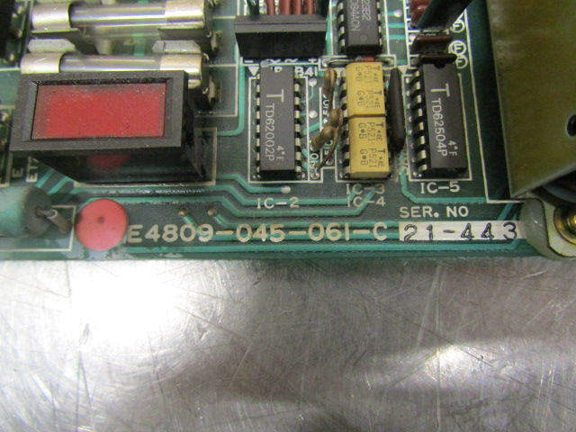 Thumbnail: Okuma E4809-045-061-C DC Power Supply Circuit Control Board 30 Day Warranty