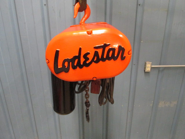 Thumbnail: CM Lodestar L Electric Chain Hoist 1 Ton 2000 Lbs 220/440v 15' Lift 16 FPM