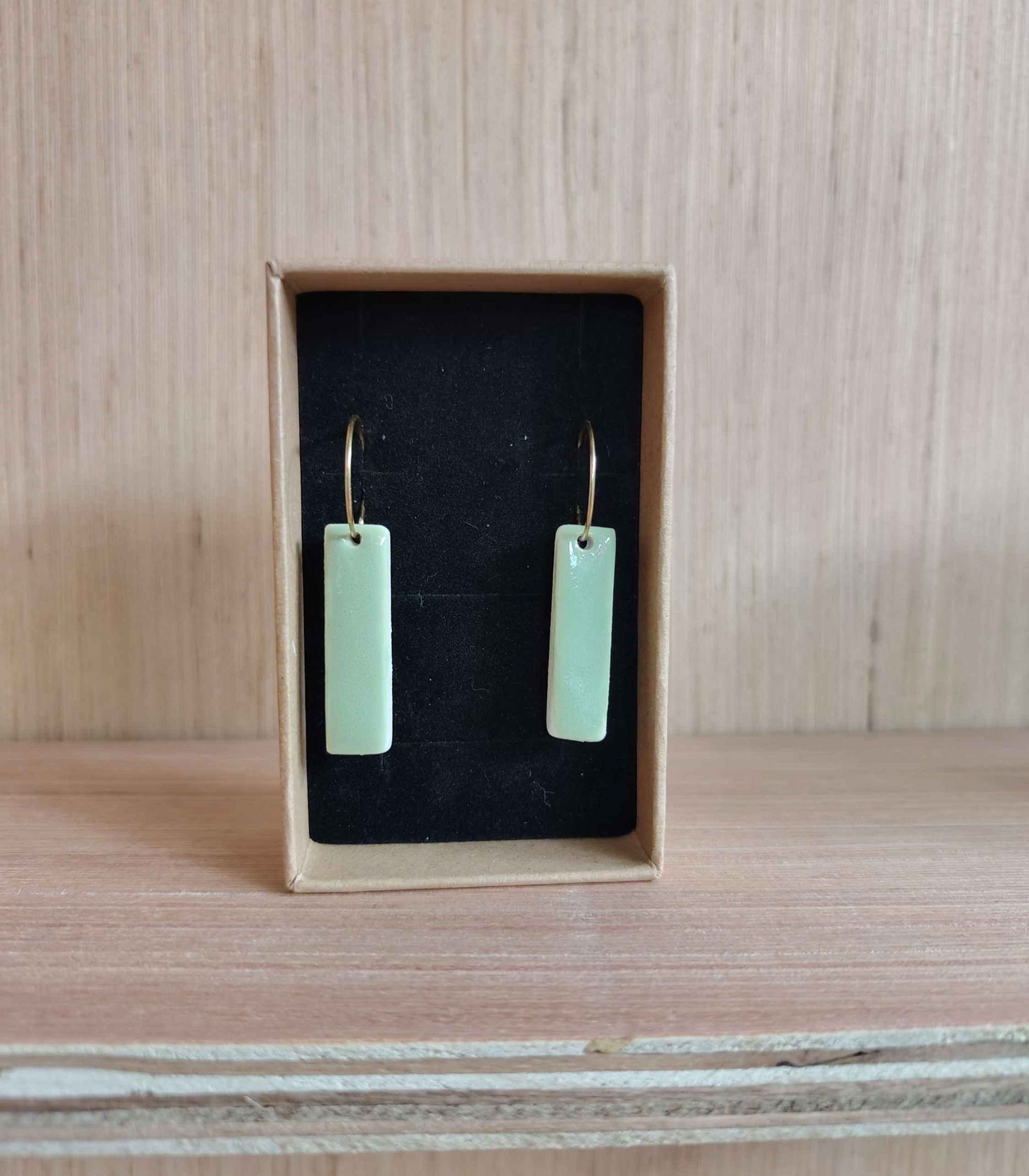Oorbellen - MINIS (sage)