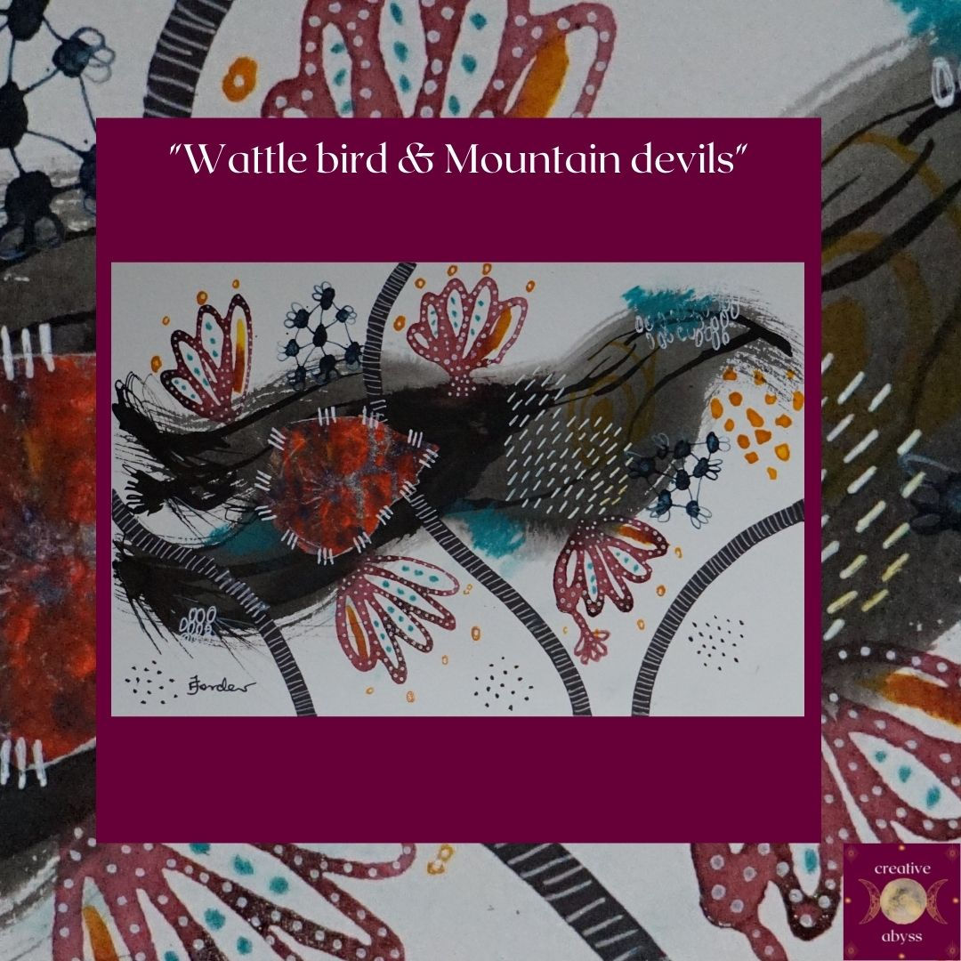 Wattle Bird & Mountain Devils