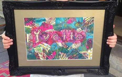 Thumbnail: Personalised Name Collage A4