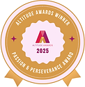 Winner passion and perseverance award 2025