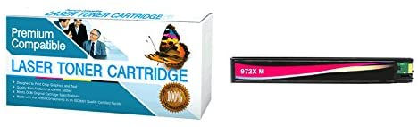 Compatible Replacement for HP 972X L0S01AN Magenta Toner Cartridges.